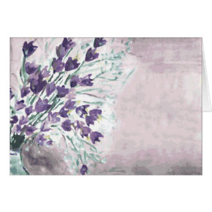 Aquarell-Schmutzhintergrund mit Glocken