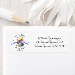 Aquarell-Schöne Blumenschrift