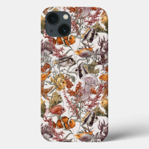 Aquarell-Seeleben-Muster 2 Case-Mate iPhone Hülle