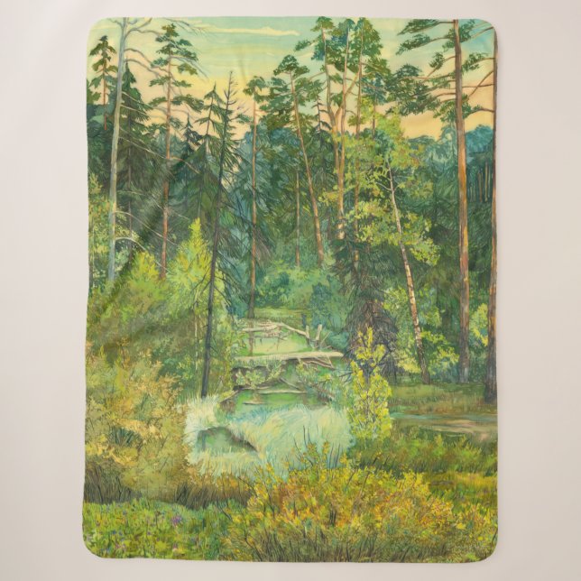 Aquarell Sherpadecke (Vorderseite)