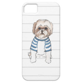 Aquarell Shih Tzu Iphone Fall Case-Mate iPhone Hülle