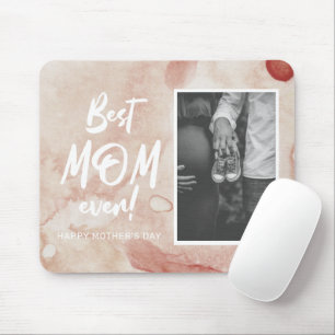 Aquarell-Splash beste Mutter ever zum Muttertag Ma Mousepad