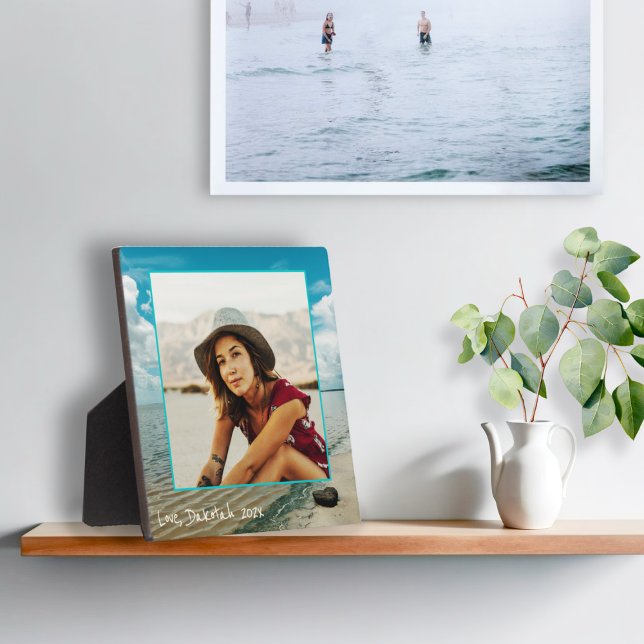 Aquarell Stehendes Foto Fotoplatte (Von Creator hochgeladen)