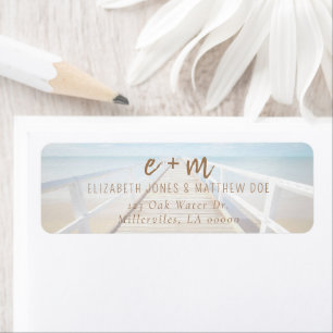 Aquarell-Strandhochzeit