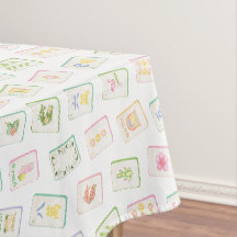Aquarell Südlicher Sommer Mahjong