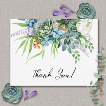Aquarell Sukkulenten Blumenstrauß Boho Hochzeit