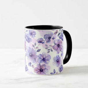 Aquarell Süß Raffiniert Chic Romantisch Blumenmust Tasse