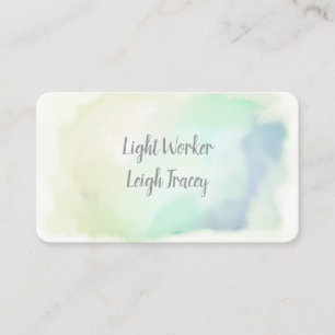 Aquarell, Swirl Classic Business Cards Visitenkarte