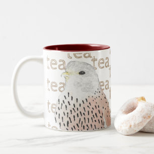 Aquarell-Tee-KaffeeKestrel Zweifarbige Tasse