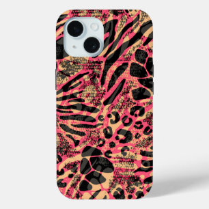 Aquarell Tiersafari Case-Mate iPhone Hülle