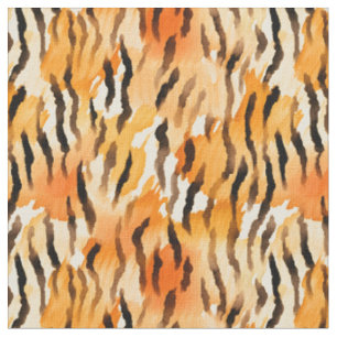 Aquarell-Tigerstreifen Stoff