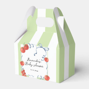 Aquarell-Tomaten-Baby-Party Geschenkschachtel