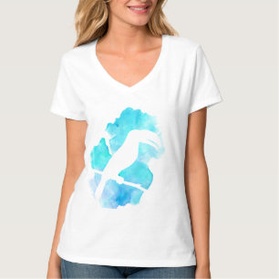 Aquarell Toucan Spritzen T-Shirt