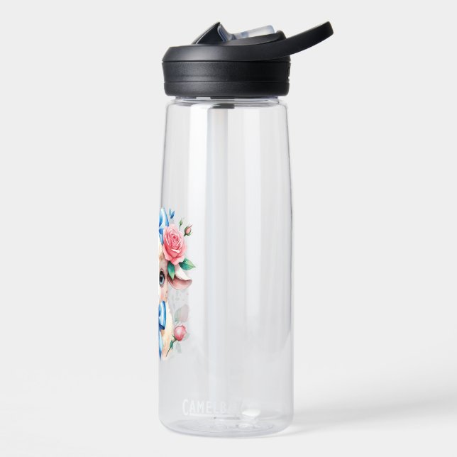 Aquarell Trinkflasche (Links)
