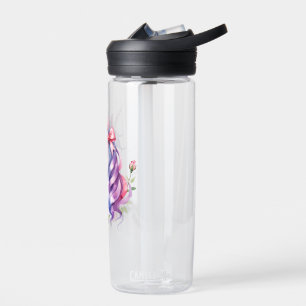 Aquarell  trinkflasche