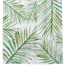 Aquarell-tropisches Palmblatt