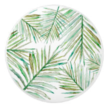 Aquarell-tropisches Palmblatt