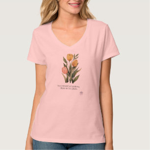 Aquarell-Tulpen-Botanik-Kunstwerk von PixelPeak T-Shirt