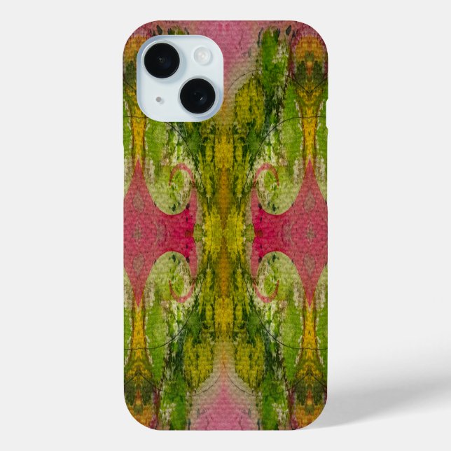 Aquarell und Tinte Abstrakte beeindruckende Kunst Case-Mate iPhone Hülle (Rückseite)