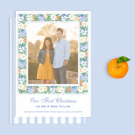 Aquarell Unsere ersten Weihnachten als Mr. und Mrs