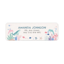 Aquarell unter der Meerwasserdusche