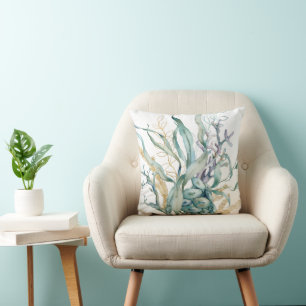 Aquarell Unterhalb der Meeresqualle Kissen