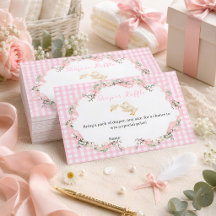 Aquarell Verrückte Gans Baby Mädchen Baby Shower