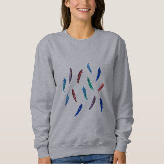 Aquarell versieht das grundlegende Sweatshirt der