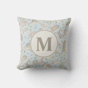 Aquarell-Wal-Paisley-Kinderzimmer Monogramm Kissen