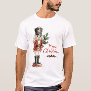 Aquarell-Weihnachtsnussknacker T-Shirt