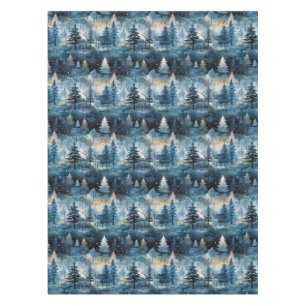 Aquarell Whimsical Winter Wonderland Weihnachten Tischdecke