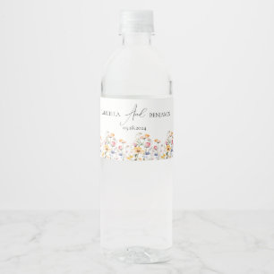 Aquarell-Wiesen-Wildblumen-Klassische Hochzeit