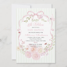 Aquarell Wildblume Baby in Blüte Babyparty