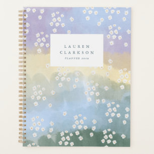 Aquarell-Wildblumen-Wiesen-Planer Planer