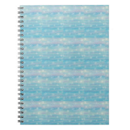 Aquarell-Wintermuster Notizblock