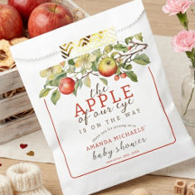 Aquarellappel unserer Eye Fall Baby Dusche