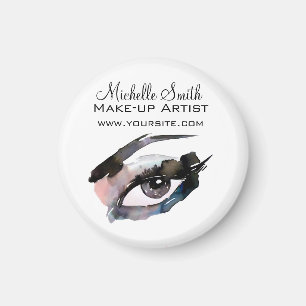 Aquarellaugen mit Lasche-Erweiterung Make-up Magnet