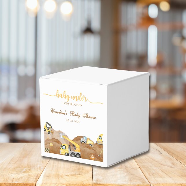 Aquarellbaby im Bau Babydusche Geschenkschachtel (Von Creator hochgeladen)