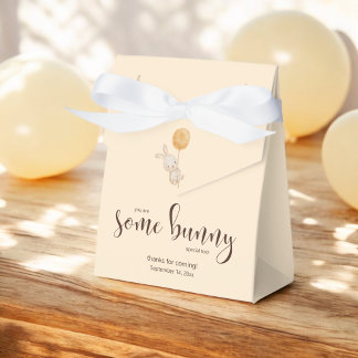 Aquarellballon Bunny Baby Dusche Gastgeschenk Geschenkschachtel