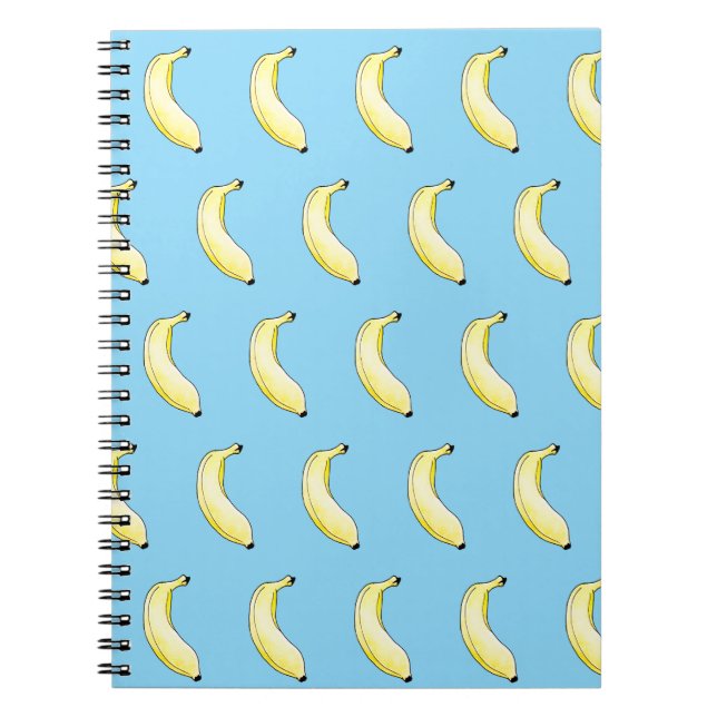 Aquarellbanane Notizblock (Vorderseite)