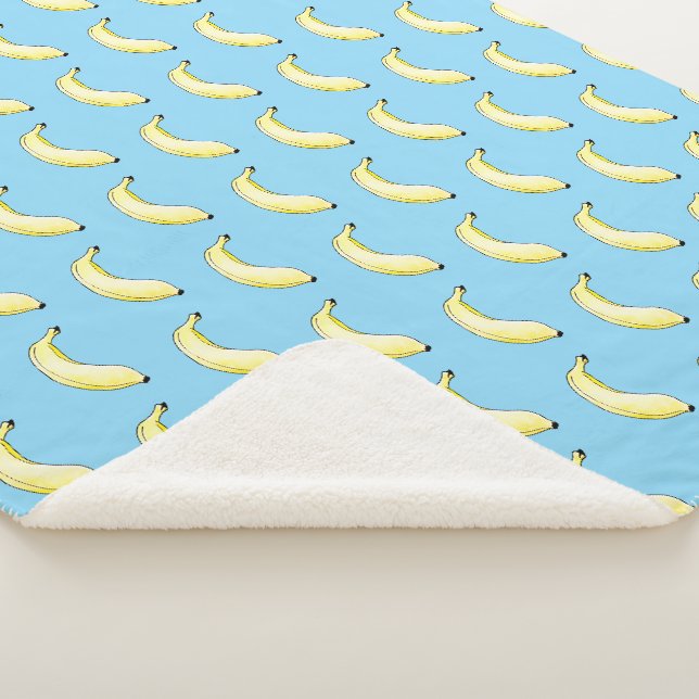 Aquarellbanane Sherpadecke (3/4)