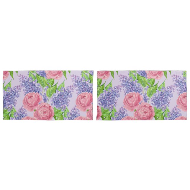 Aquarellbäume Kissenbezug (Vorderseite-Set)