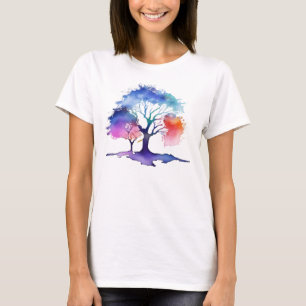 Aquarellbäume T-Shirt