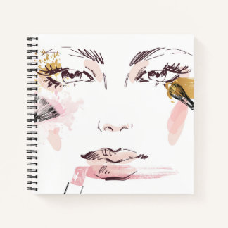 Aquarellbild Notizbuch