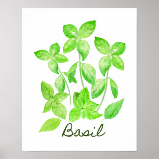 Aquarellbild Poster