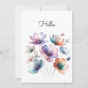 Aquarellbilder für Hübsche Blume Bouquet