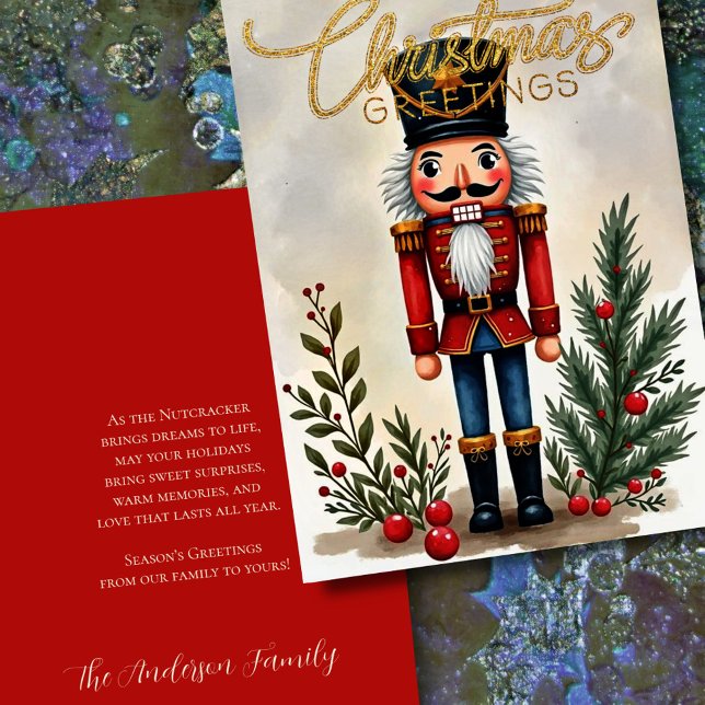 Aquarellbilder für Nutcracker Weihnachten (Von Creator hochgeladen)