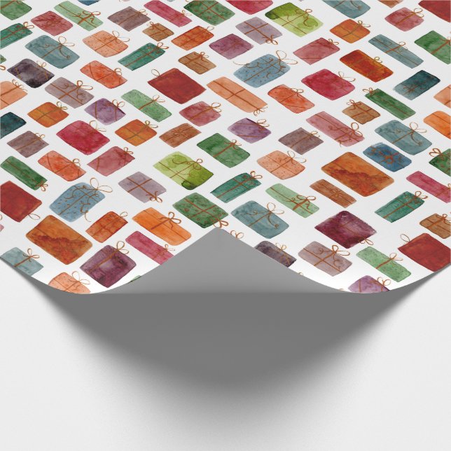 Aquarellbilder   geschenkpapier (Ecke)