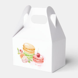 Aquarellbilder mit Kirsche Geschenkschachtel