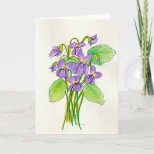 Aquarellbilder Osterkarte Feiertagskarte